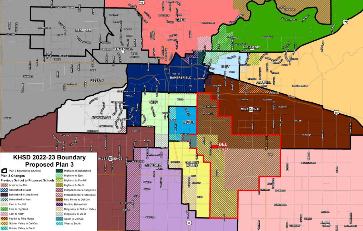 Plan 3 for Boundary changes September 7, 2021