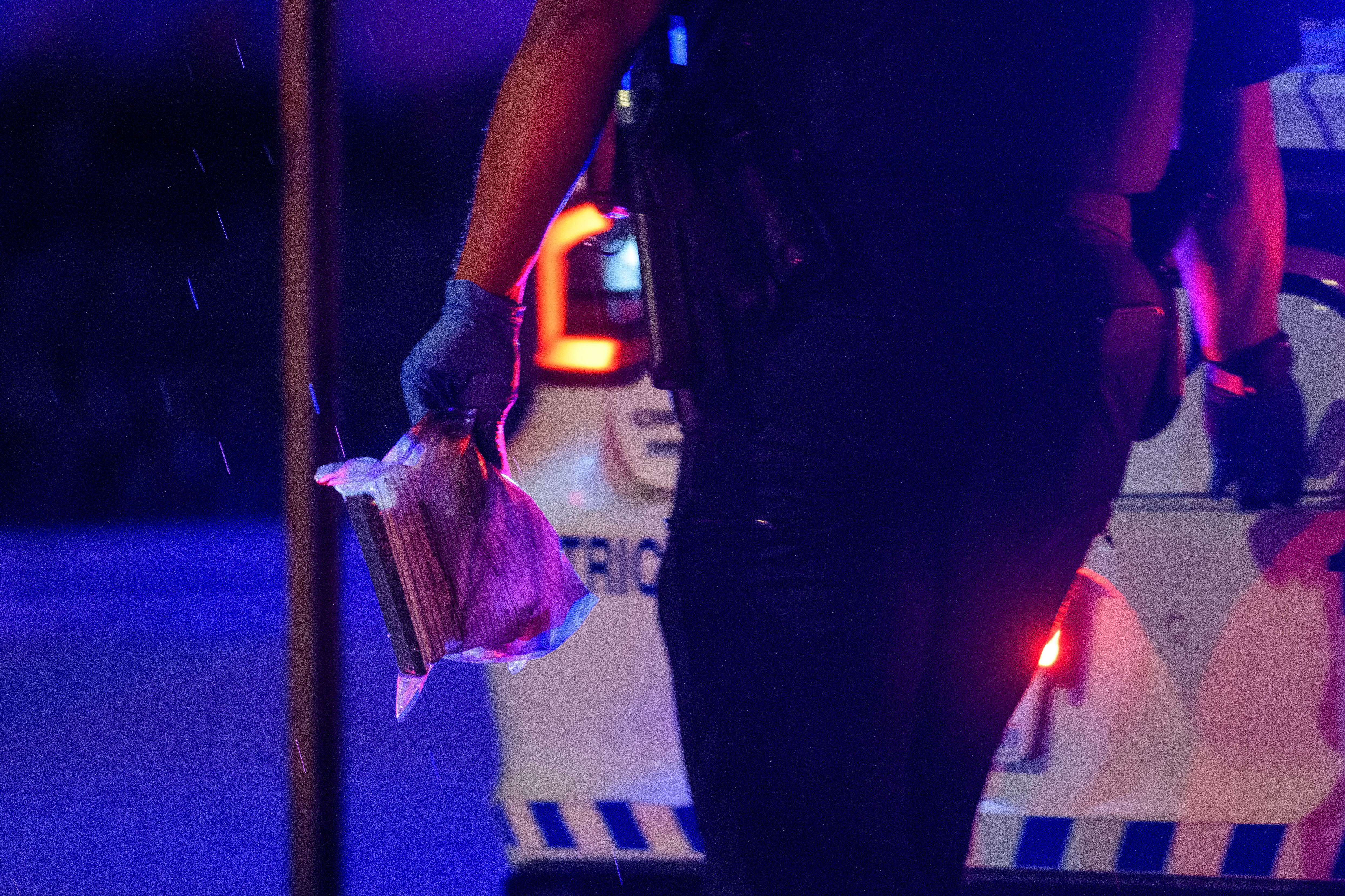 A law enforcement officer in Washington, D.C.