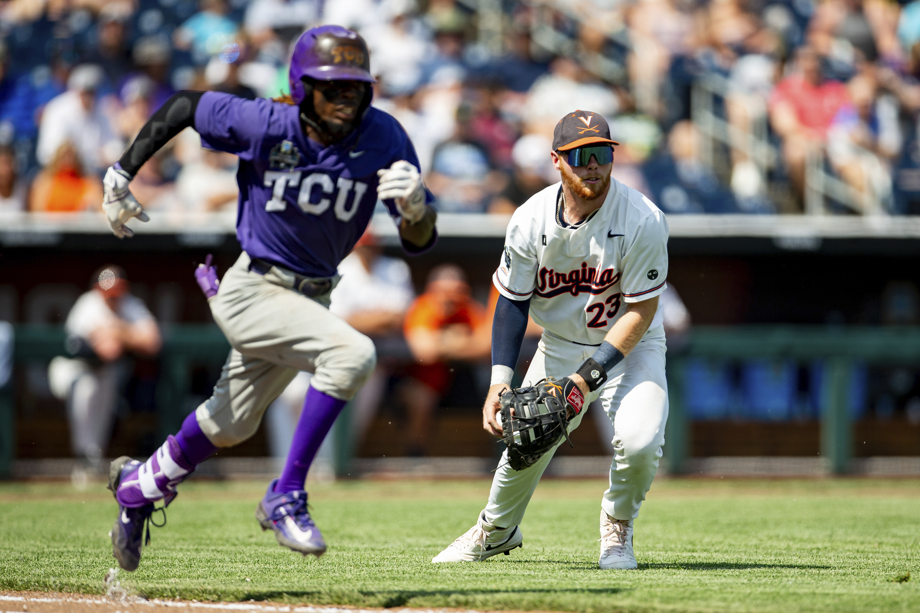 CWS TCU Virginia Baseball