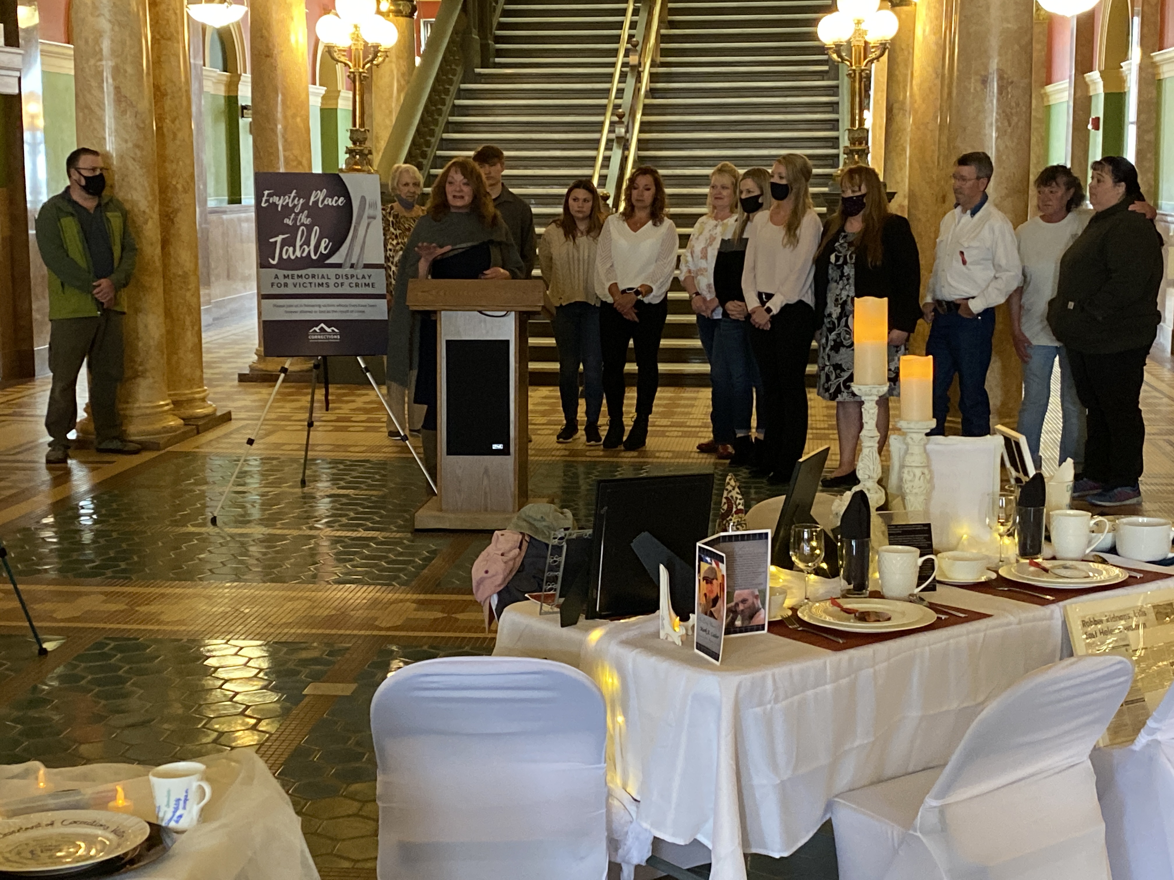 "Empty Place at the Table" exhibit at MT Capitol honors crime victims, survivors - Vimarsana News