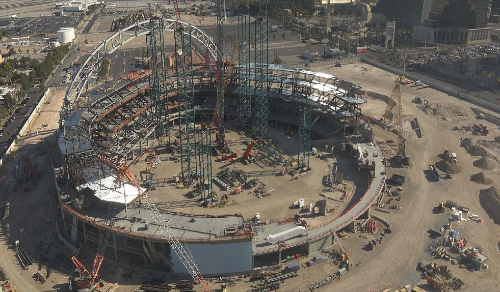 A's Las Vegas ballpark construction - 6/19/26