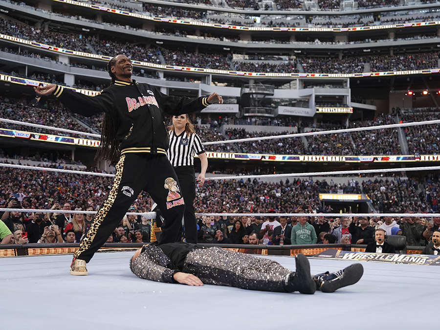 WrestleMania Celebrities snoop dogg