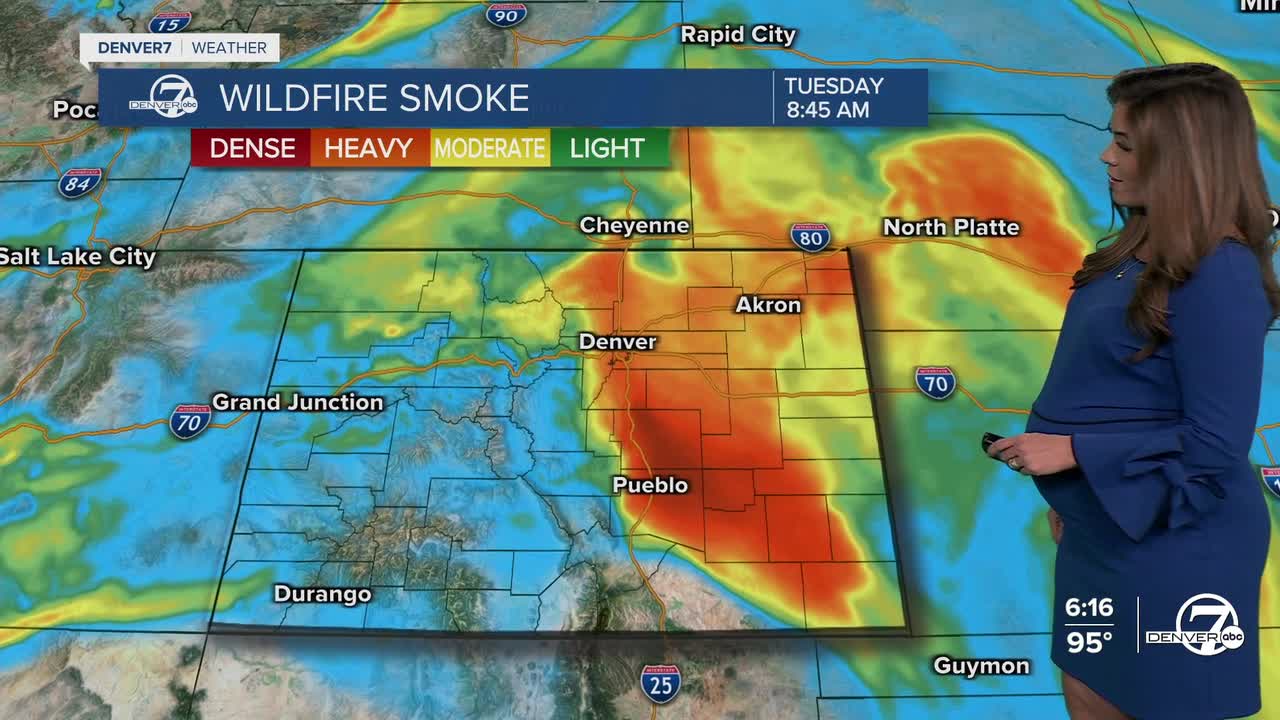 Smoky Skies Tuesday Morning