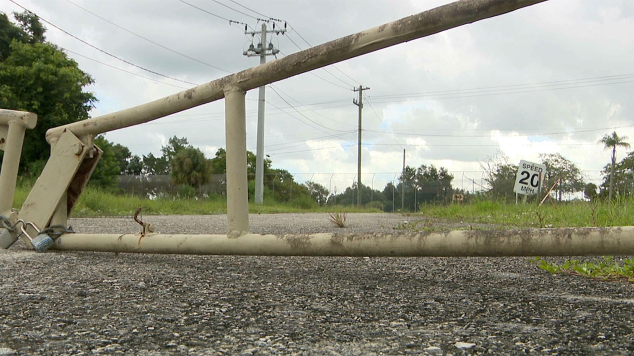 Site of the proposed "Okee-One" data center