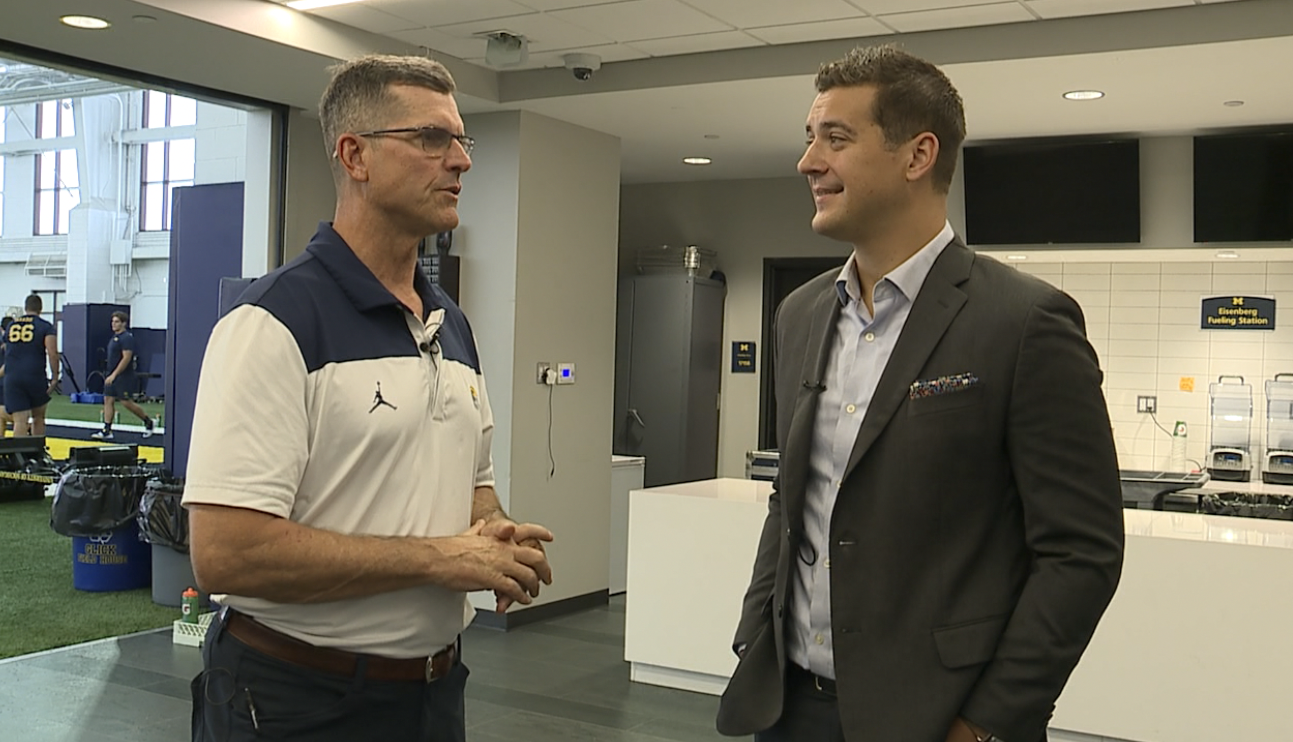 Jim Harbaugh Brad Galli