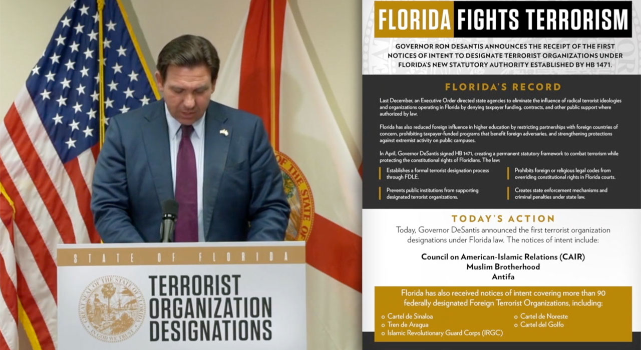 Ron DeSantis in Tampa 