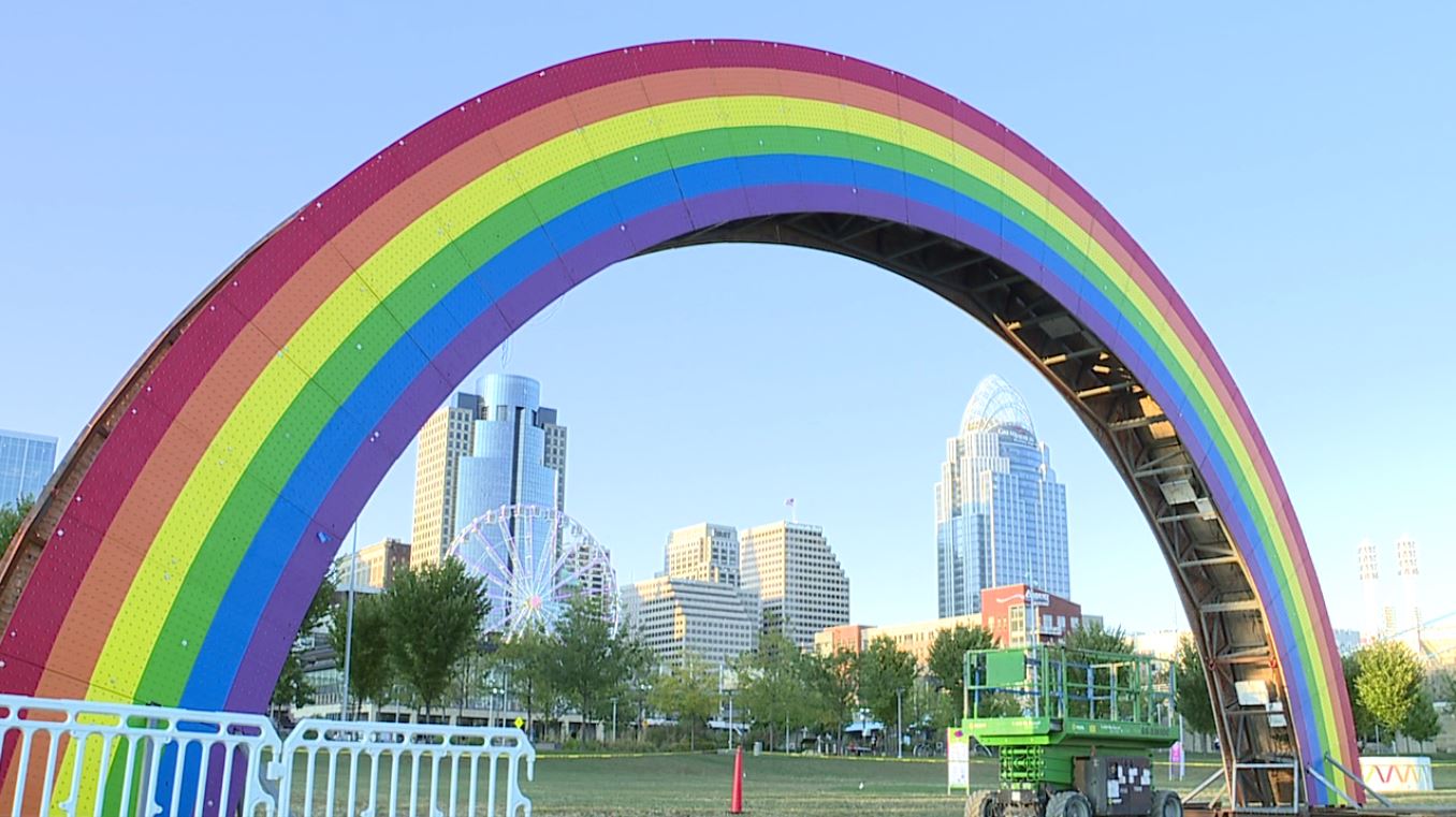 Traveling Rainbow Bridge Celebrates Lgbtq Cincinnati For Blink Weekend