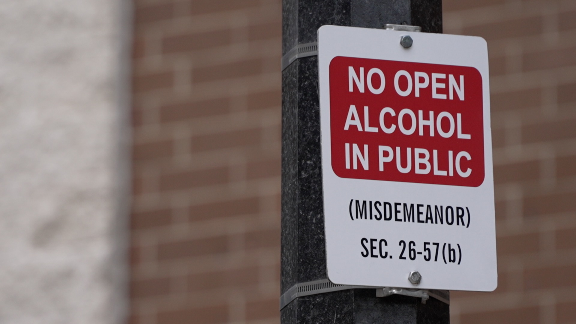 No Alcohol in Public