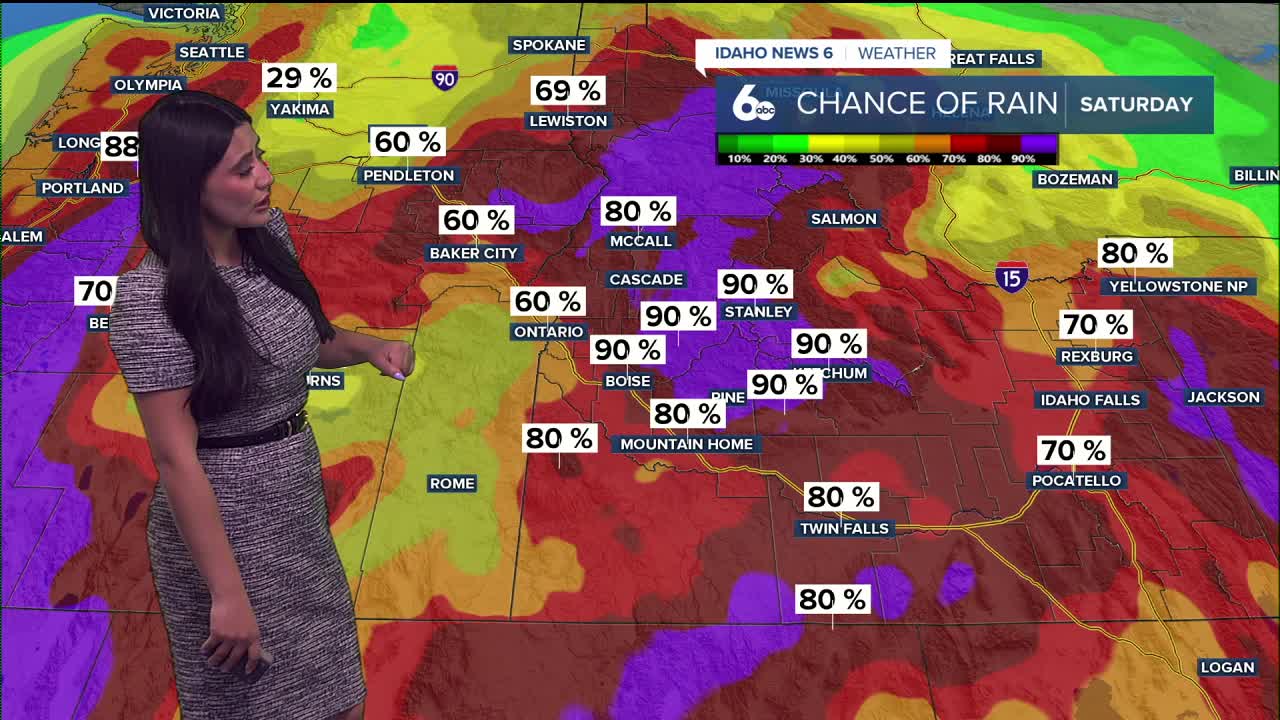 Strong storms possible this afternoon, unsettled weekend ahead 