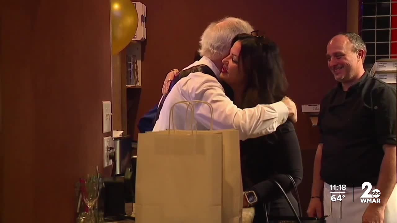 Baltimore bartender retires on his 75th birthday 