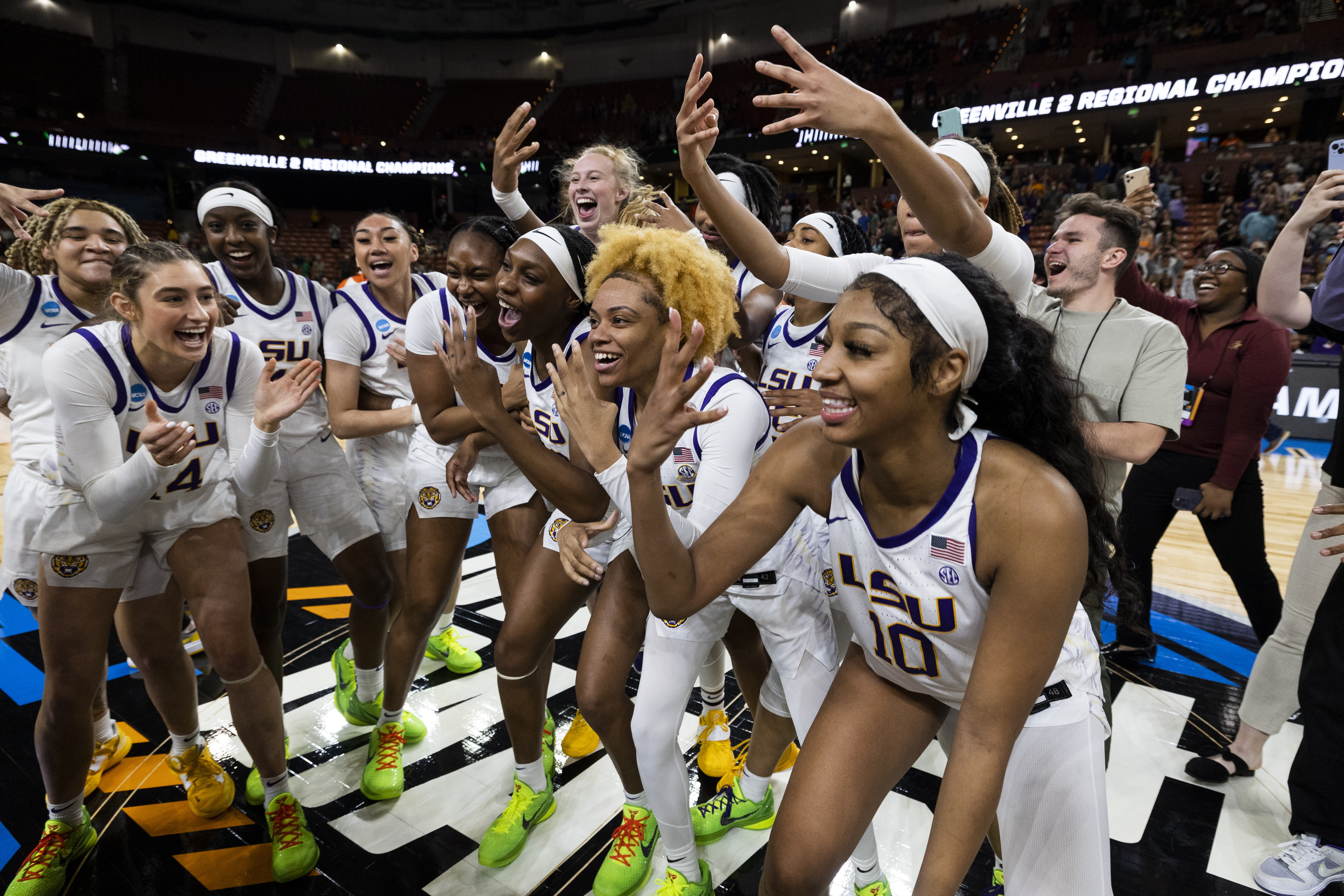 NCAA Miami LSU Basketball