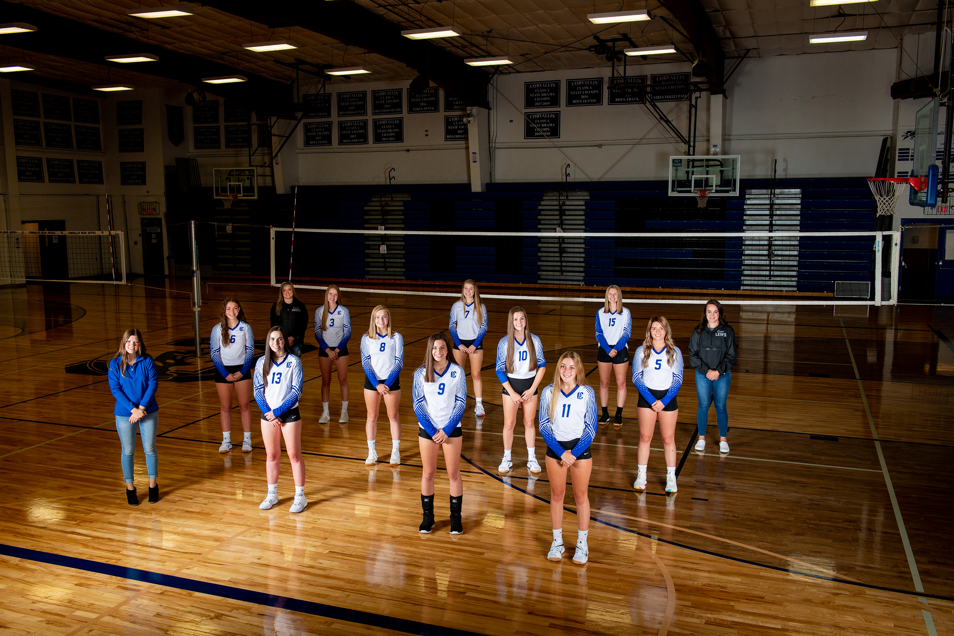 Corvallis volleyball - 2020