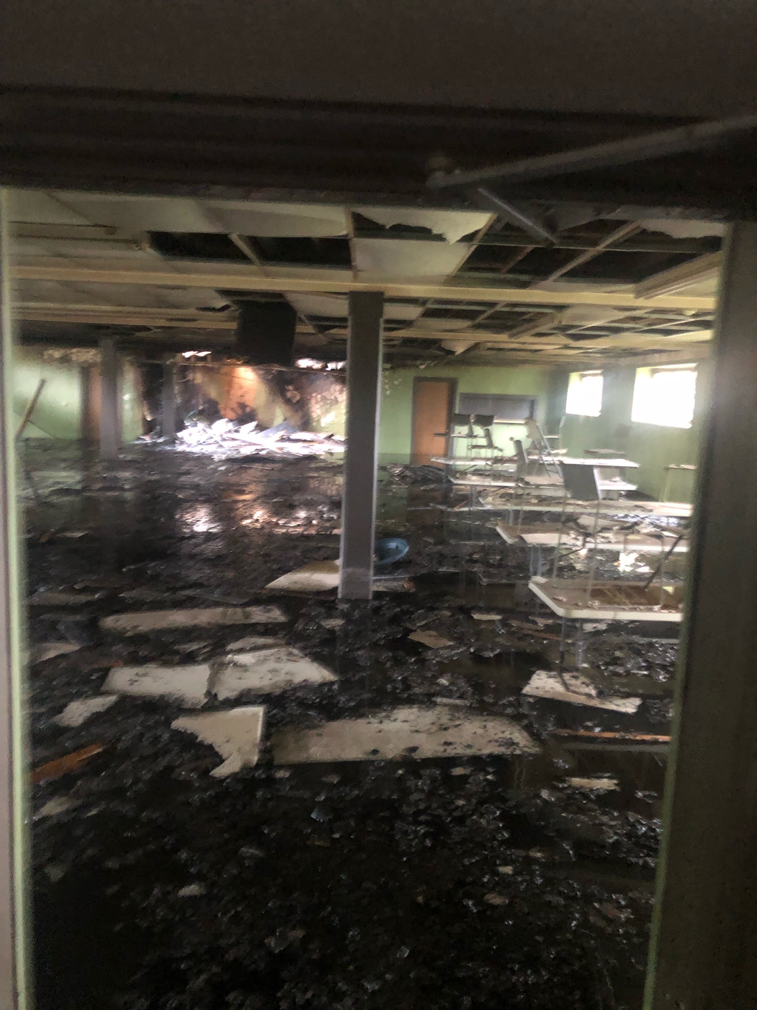 Park Township Community Building Damage