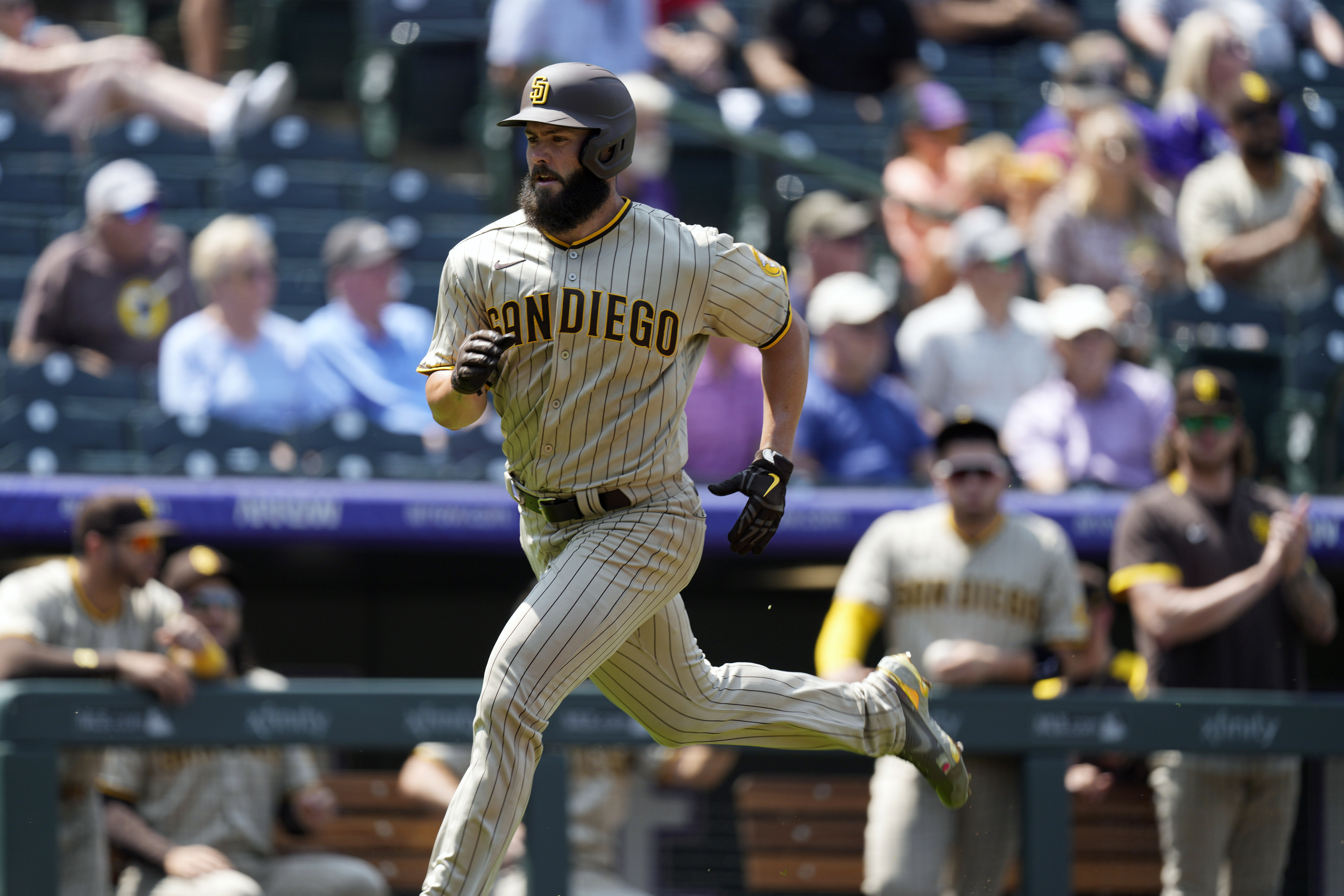 Padres Rockies Baseball