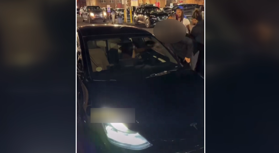 New video shows argument before reckless driving incident