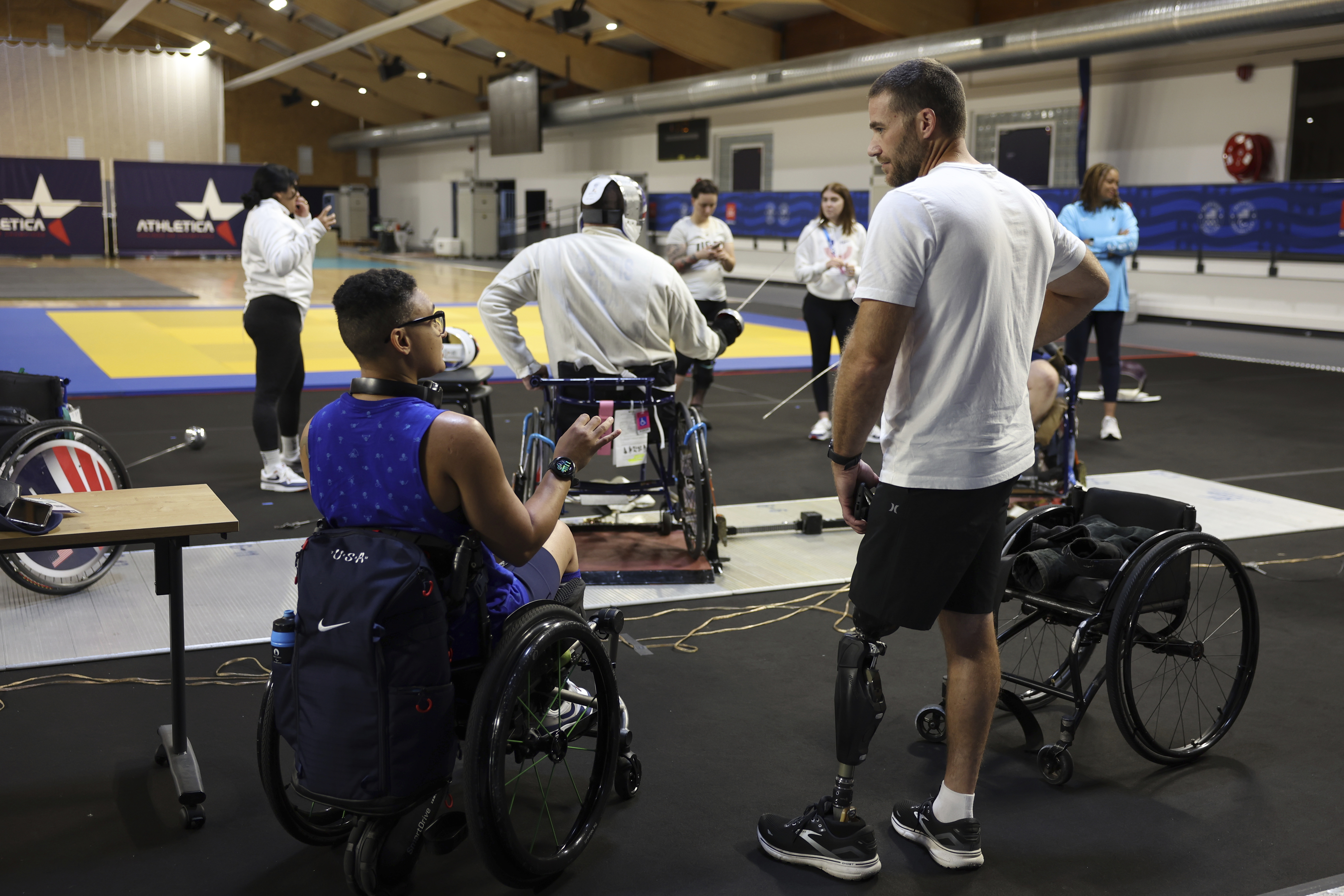 Paris Paralympics US Training Center