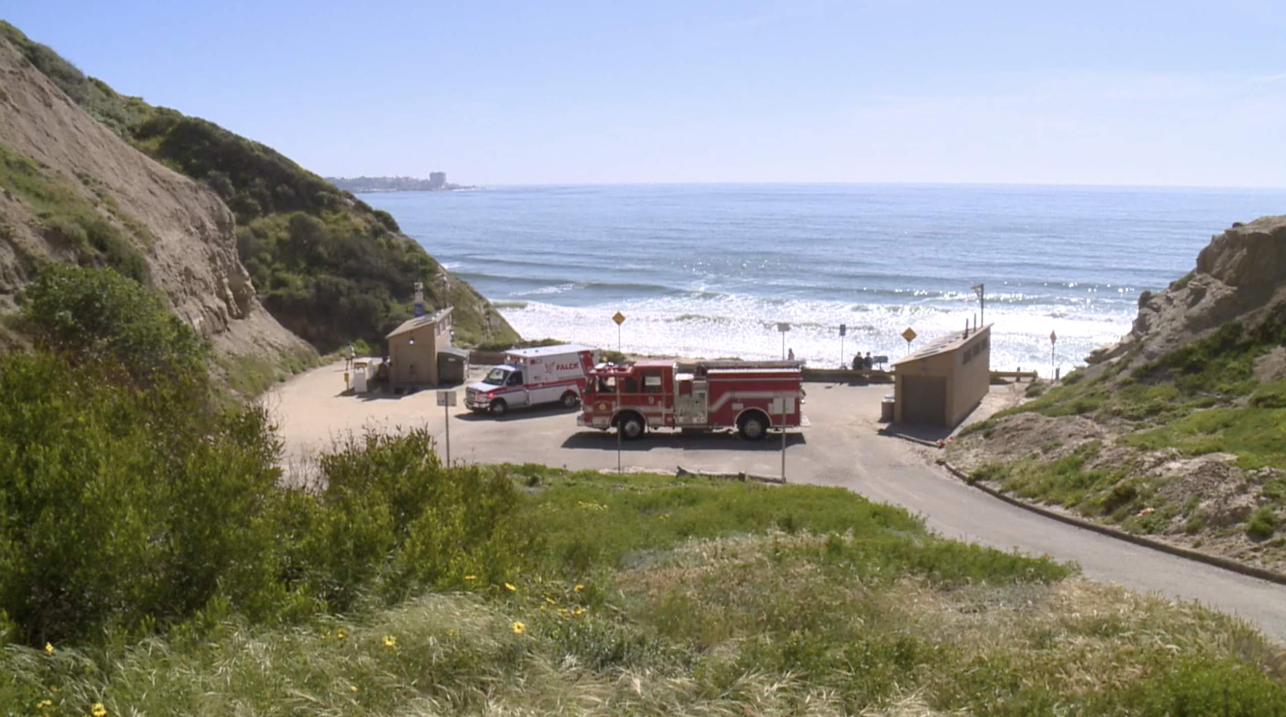 Cliff rescue Box Canyon Trail la jolla