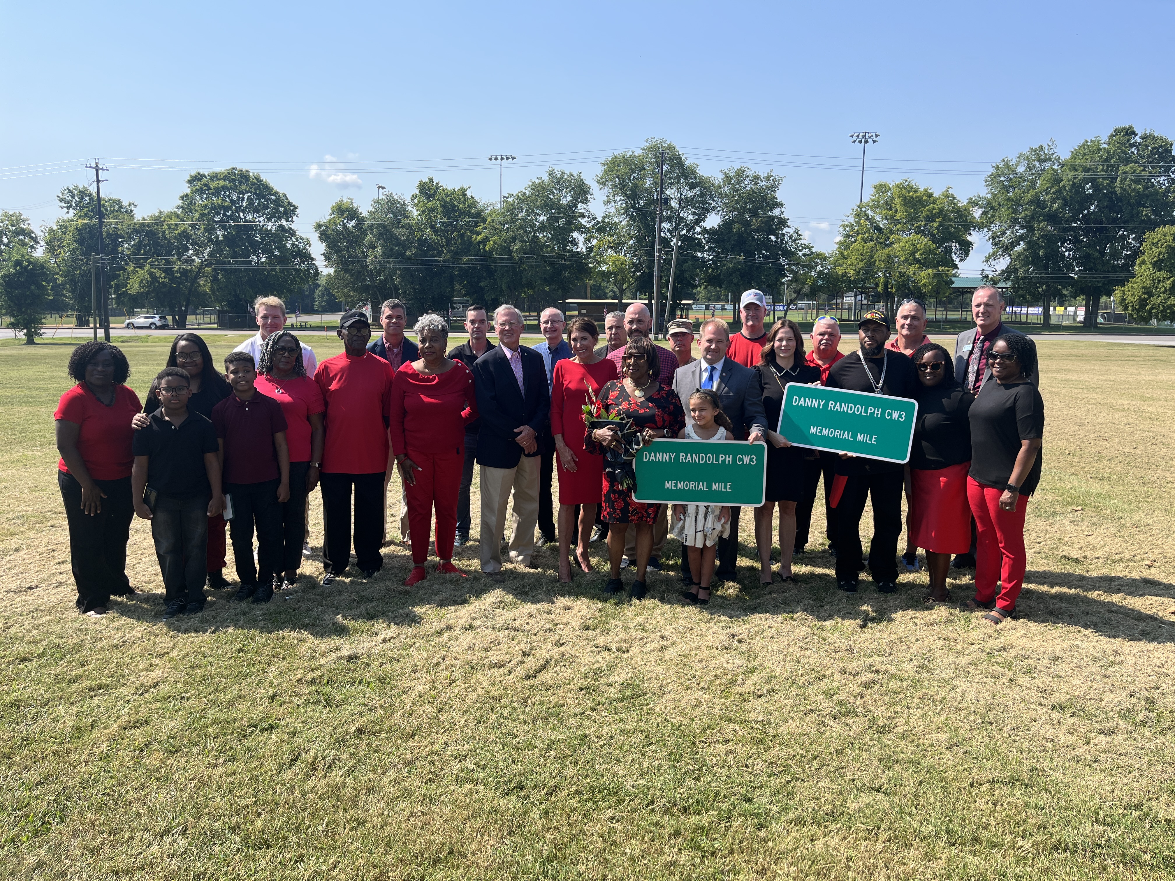 Gallatin dedicates memorial mile to honor fallen National Guard pilot Danny Randolph