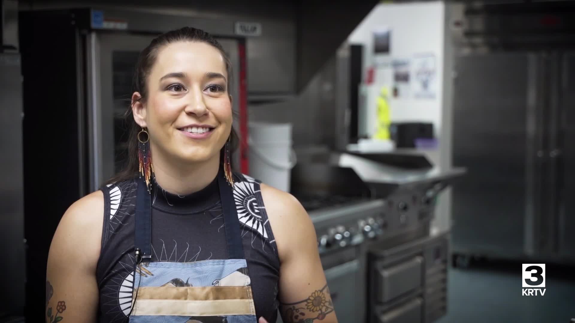 Mariah Gladstone, founder of IndigiKitchen