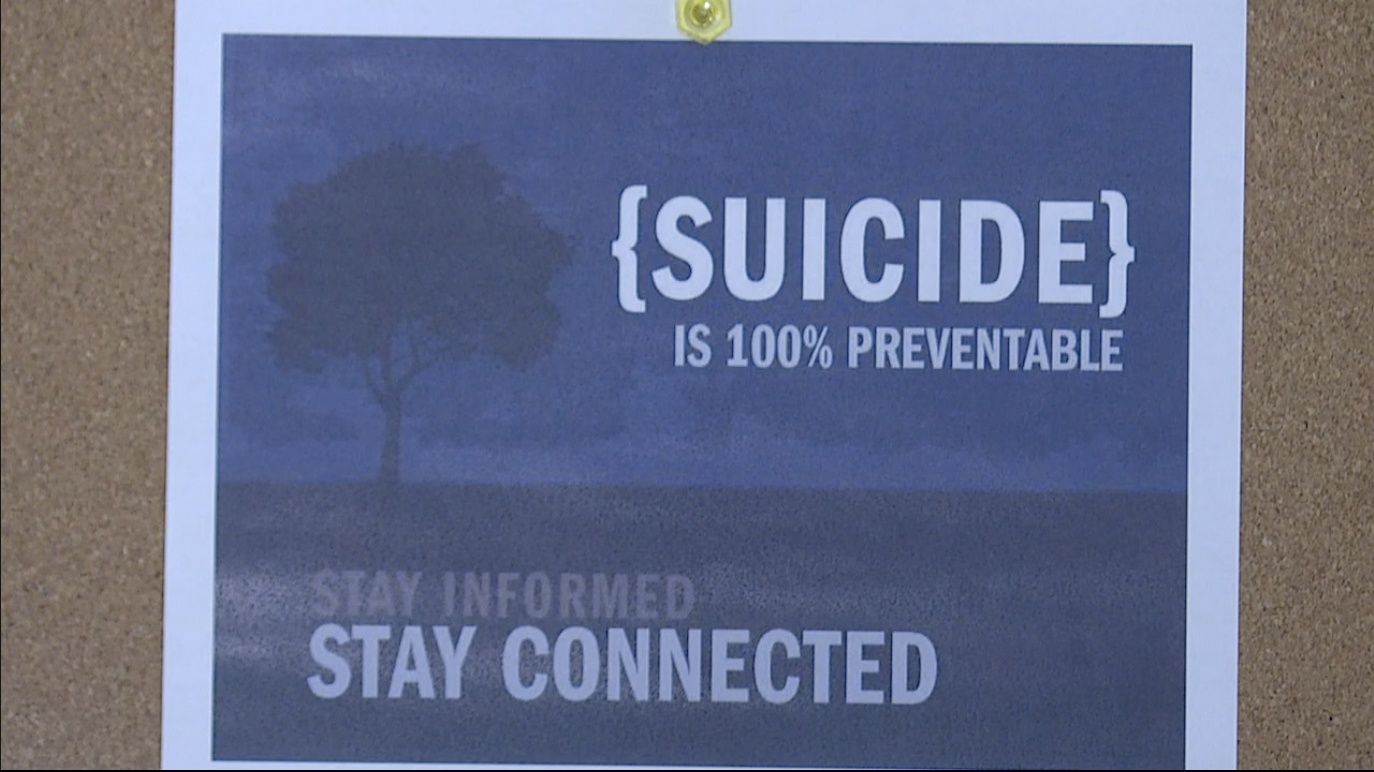 Suicide is 100% Preventable flyer