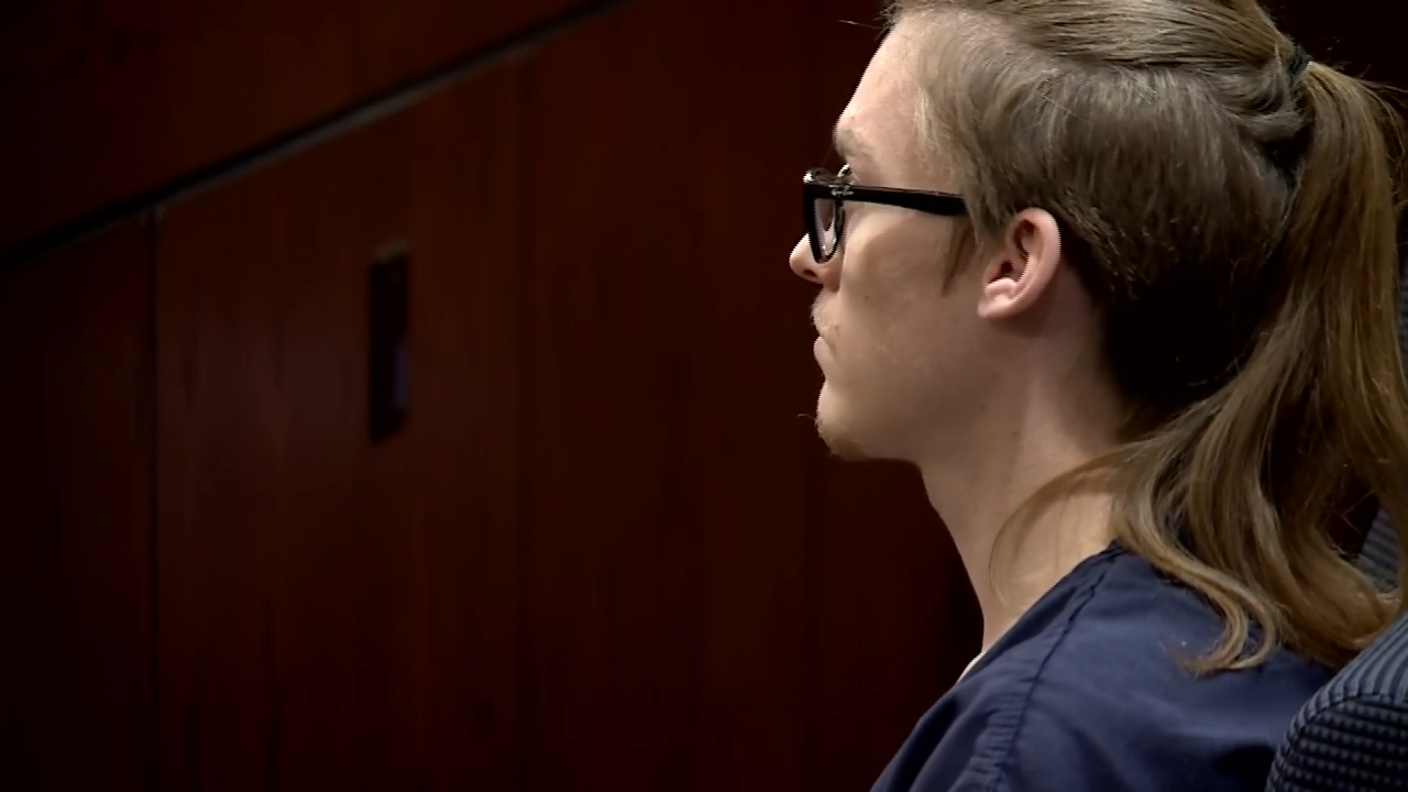 Tyler Johns at a preliminary court hearing on Dec. 4, 2025