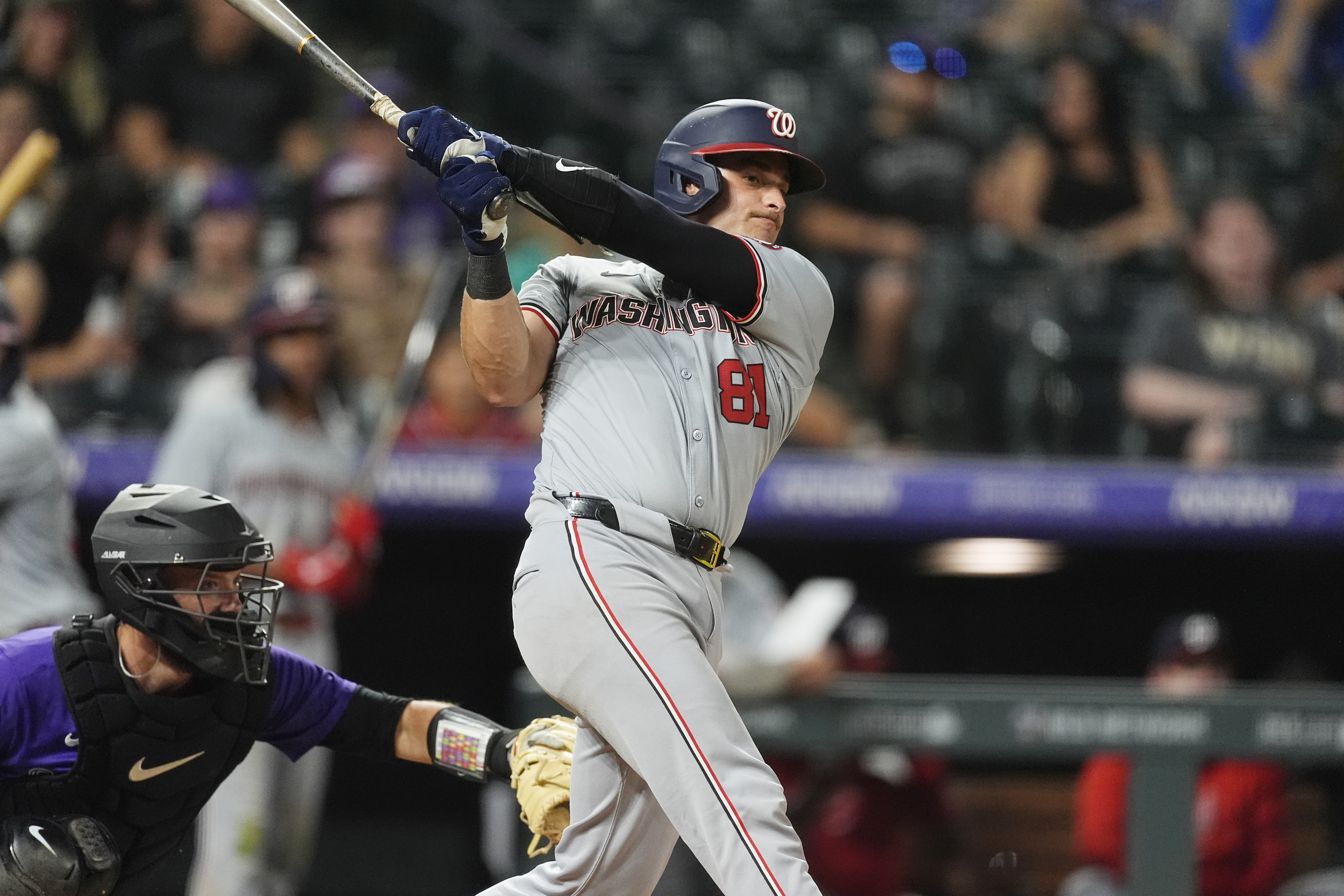 Nationals Rockies Baseball