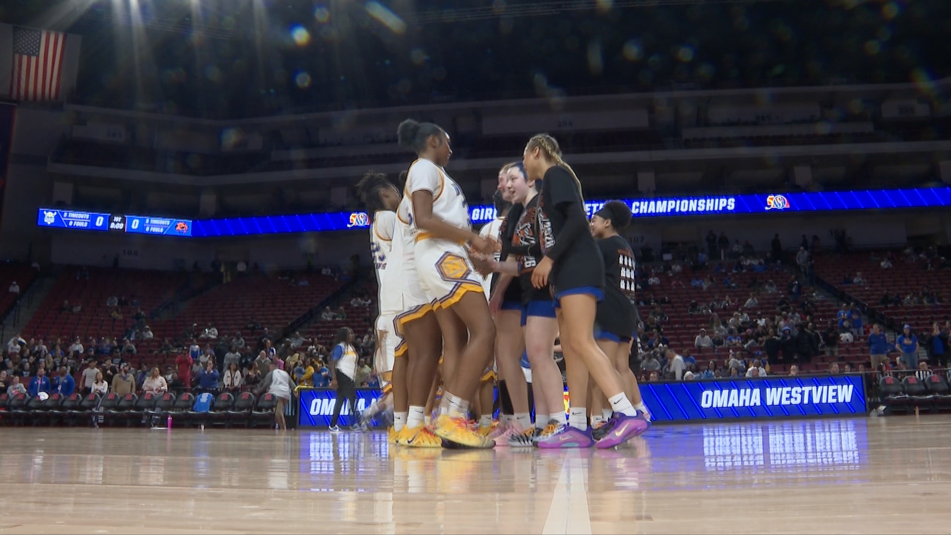 Omaha Westview vs. Omaha North girls basketball state quarterfinals