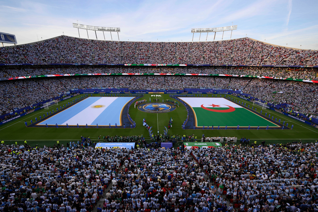 Algeria Argentina WCup Soccer