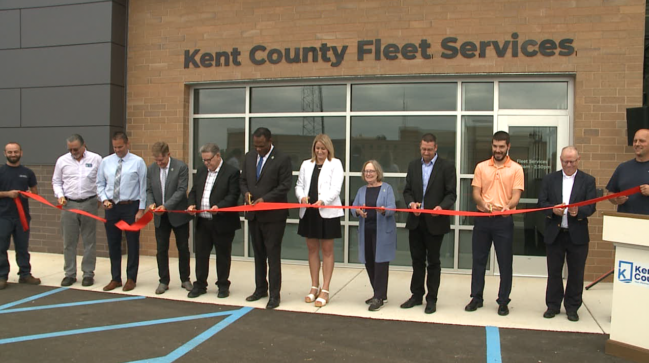 Kent County Fleet Services grand opening
