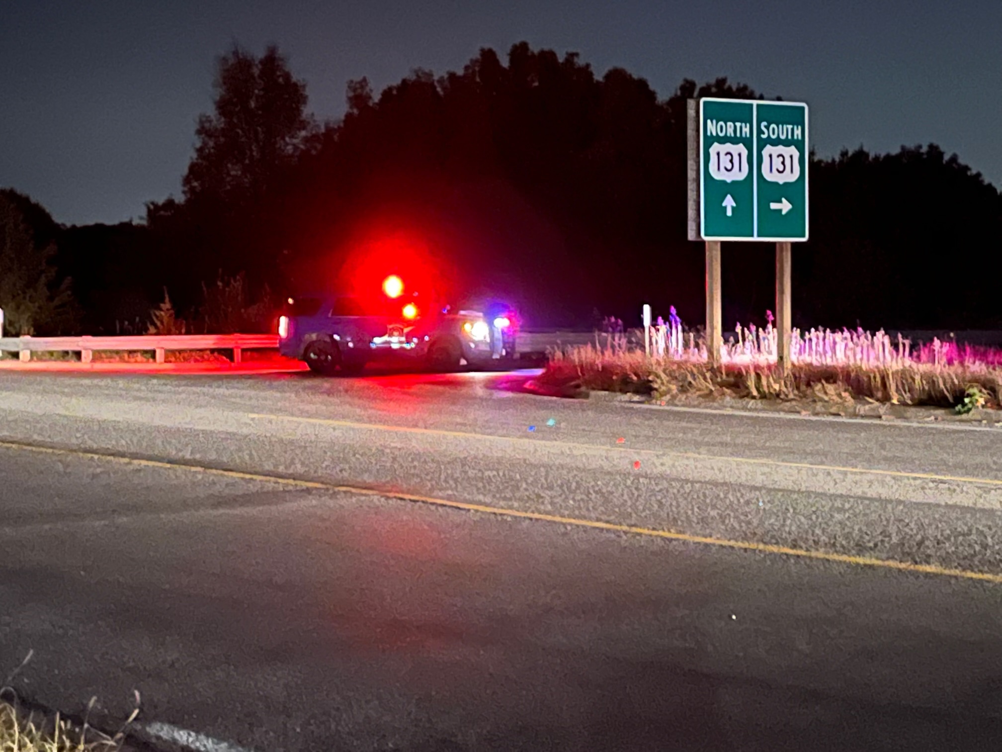 Crash on SBD US-131 near Post Dr