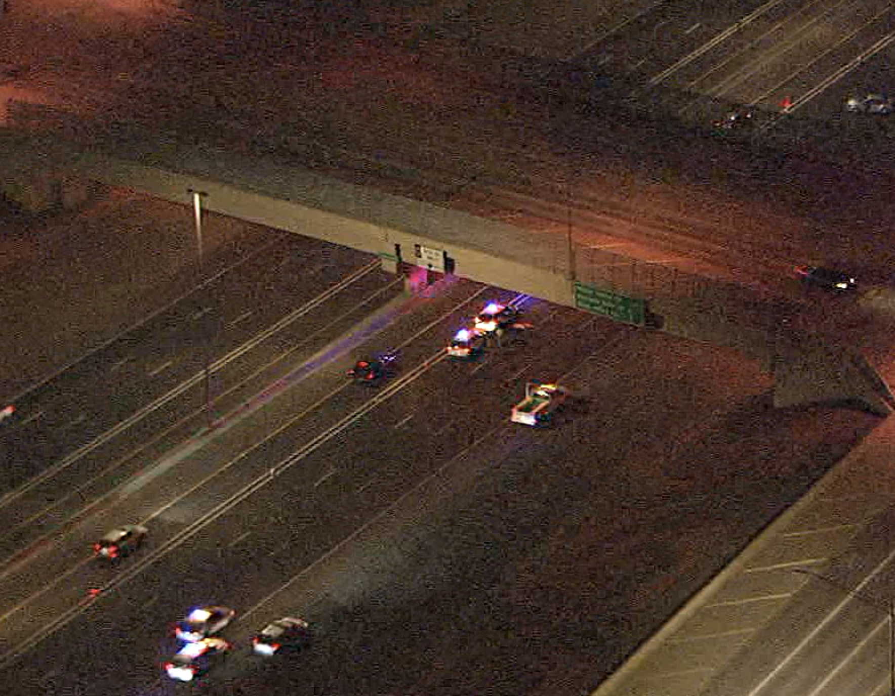 Pedestrian struck, killed on I-17