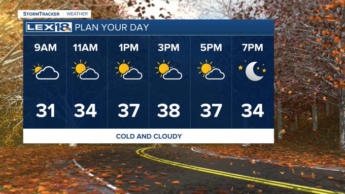 Cold day ahead