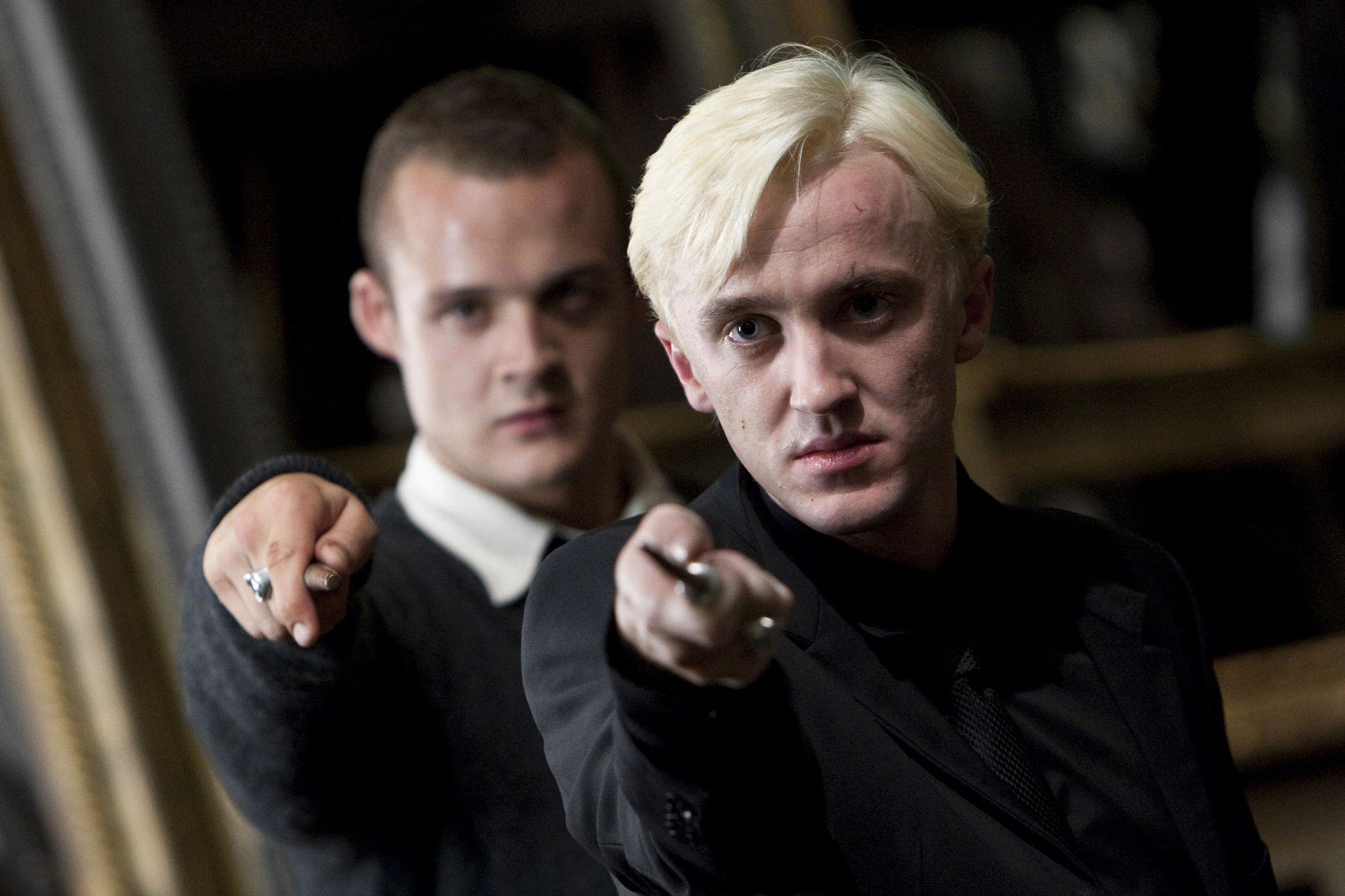 Josh Herdman and Tom Felton
