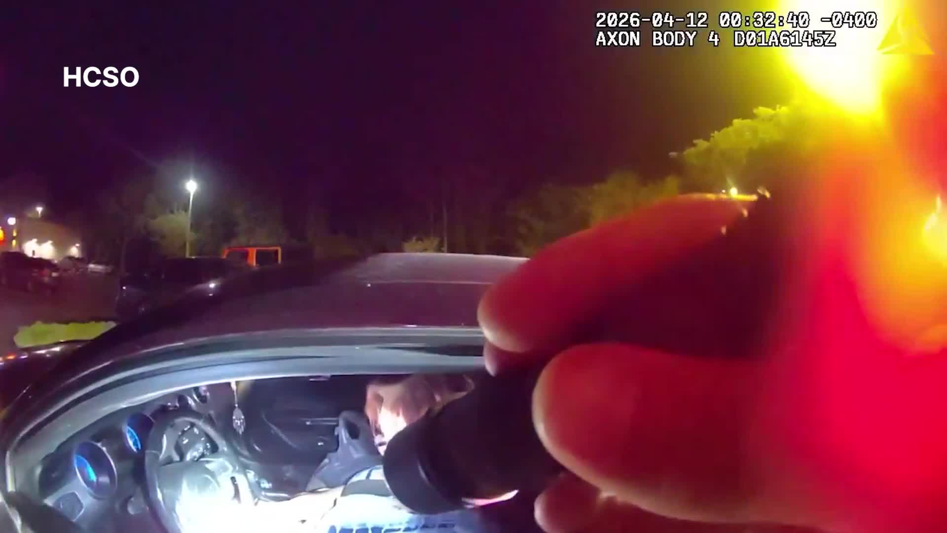 Video shows woman driving the wrong way near West Linebaugh Avenue: HCSO