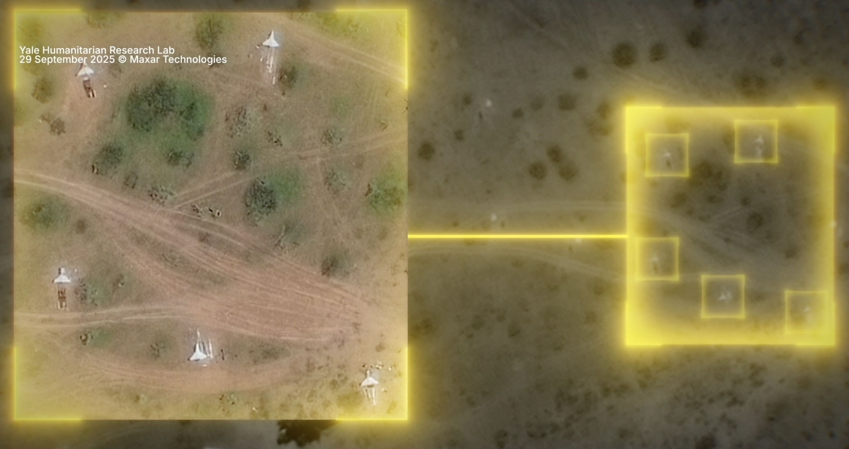 Satellite image from Sudan