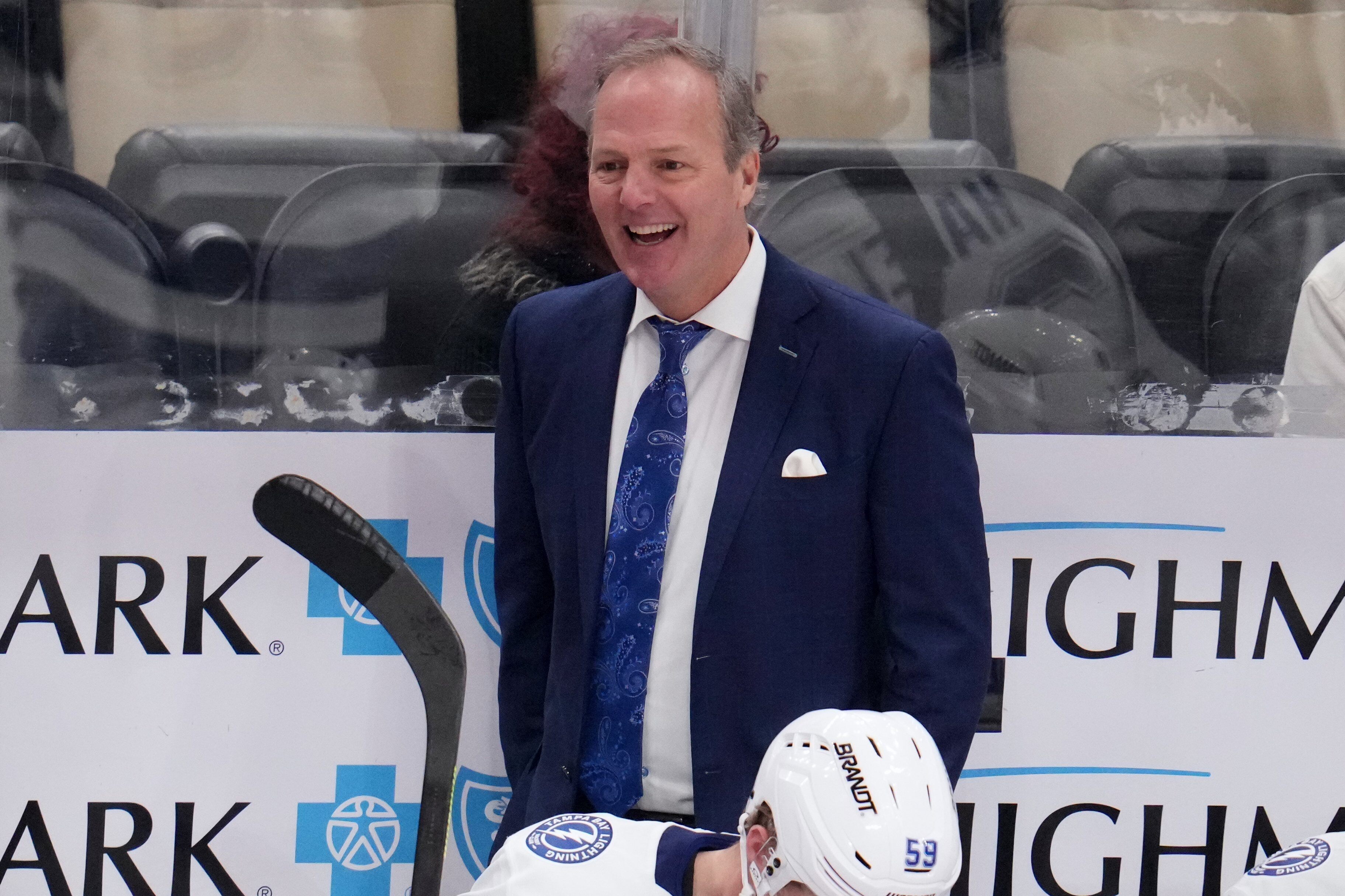 Lightning Penguins Hockey Jon Cooper