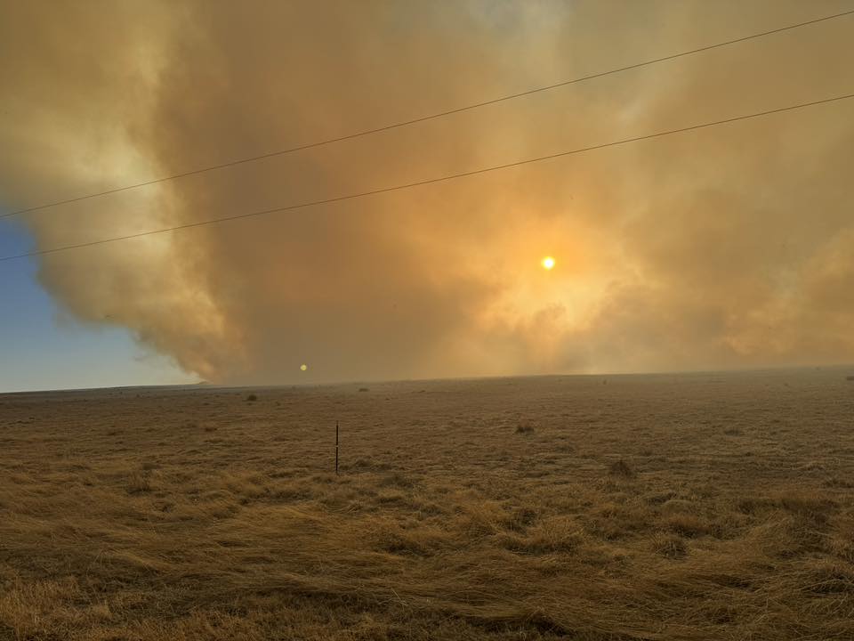 Baca and Las Animas County Line Fire 