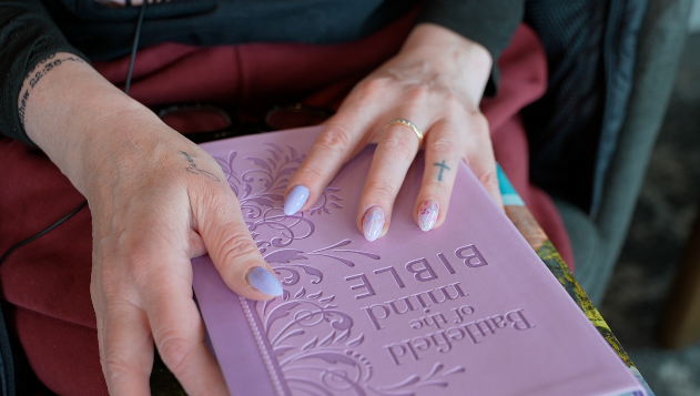 Mary Fulp hands