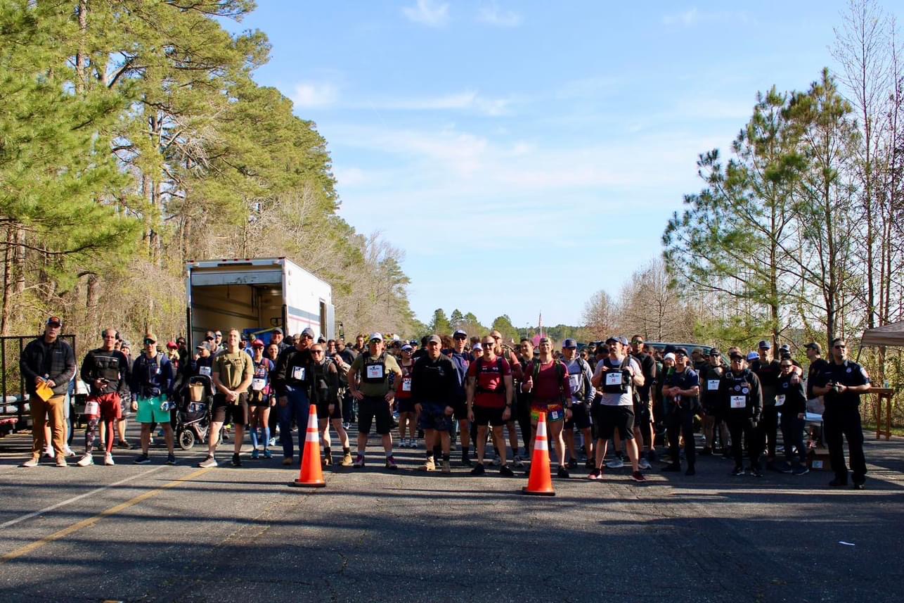 Chesapeake Firefighters Ruck Cancer Run 