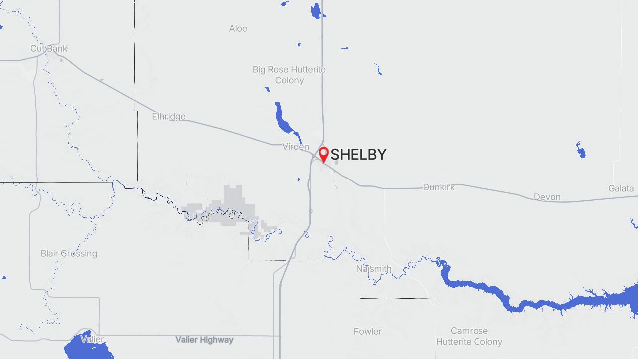 shelby map