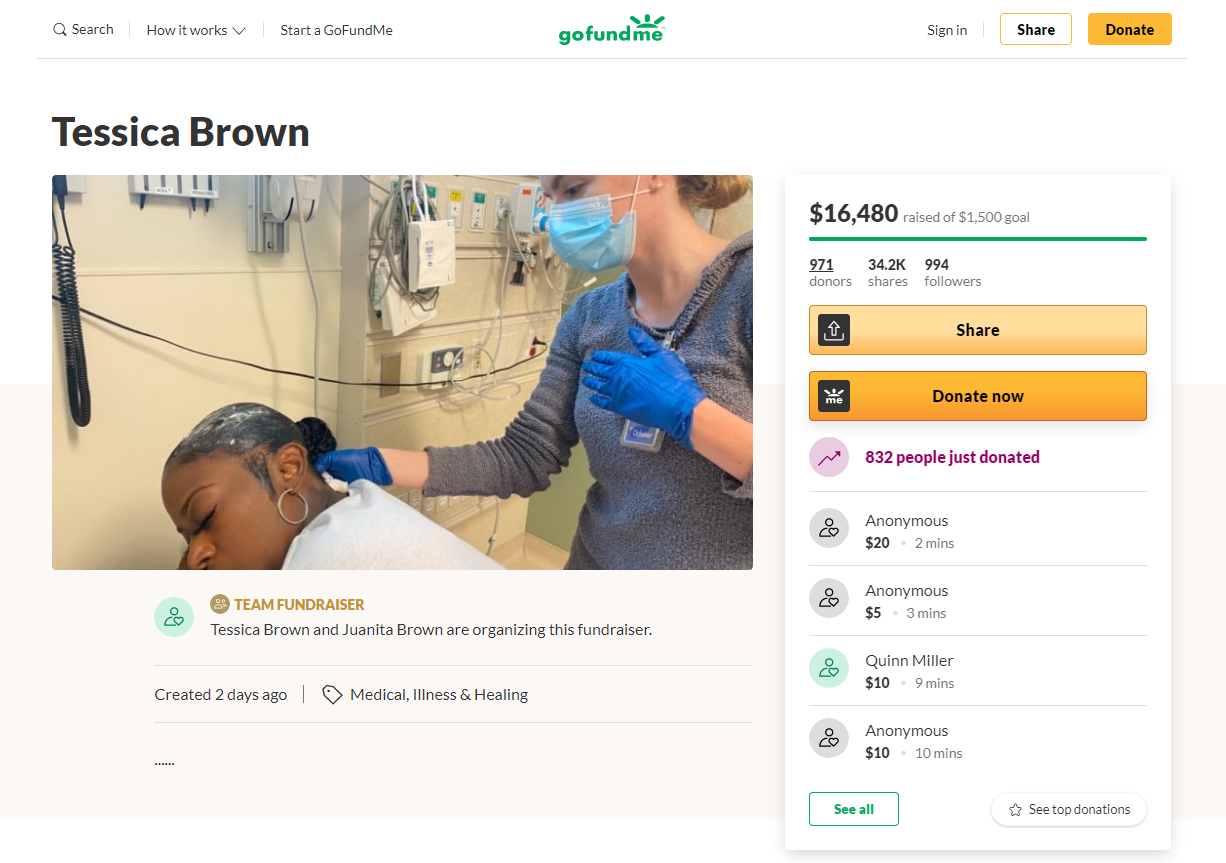 Fundraiser For Woman Who Used Gorilla Glue On Hair Raises More Than 16 4k