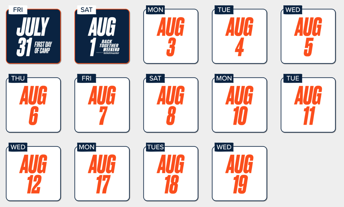 Denver Broncos announce 2026 training camp dates — and fans can now sit in the shade