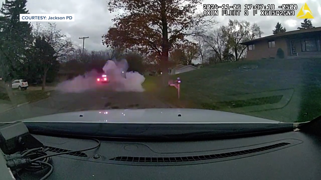 Jackson police dash cam