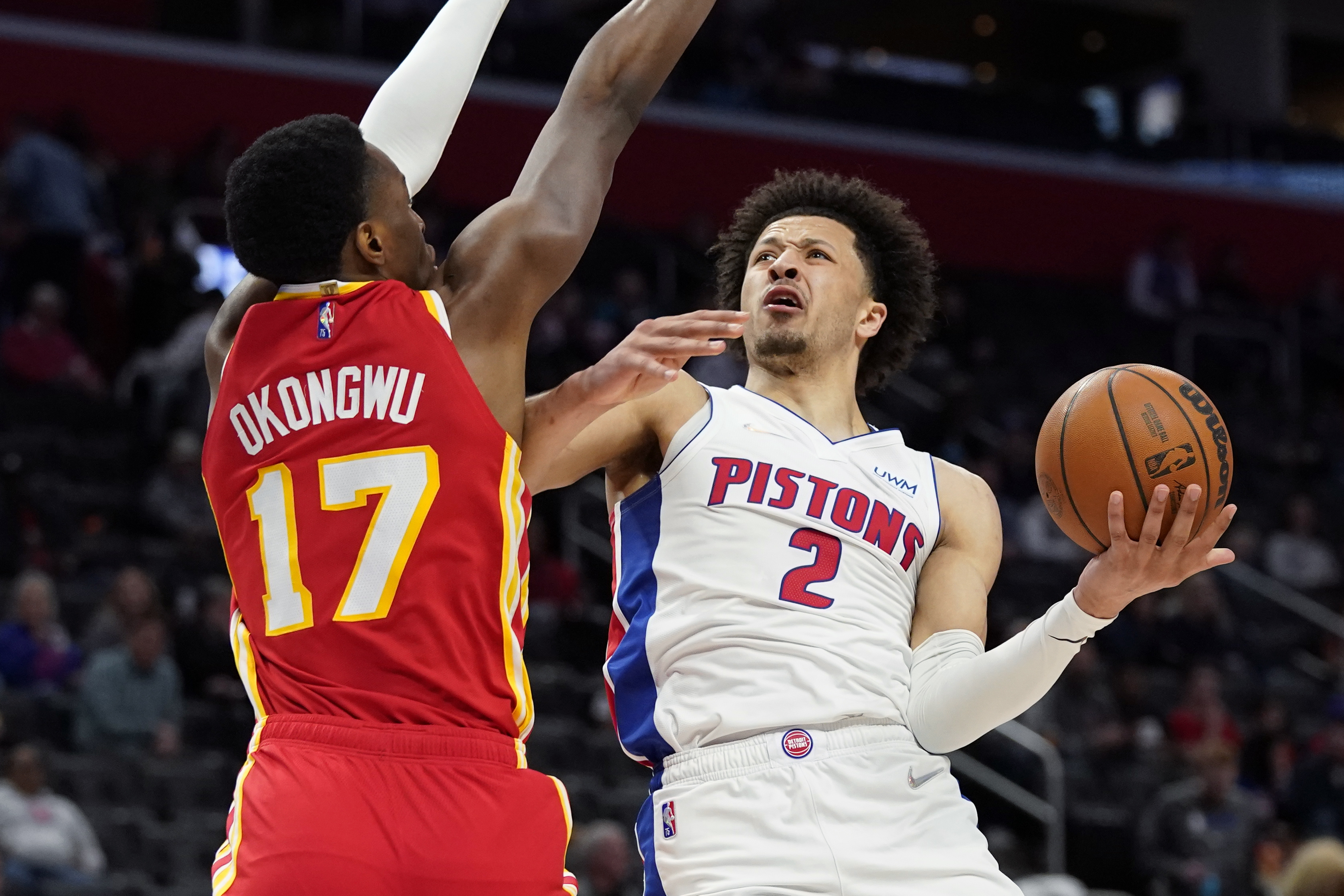 Hawks Pistons Basketball