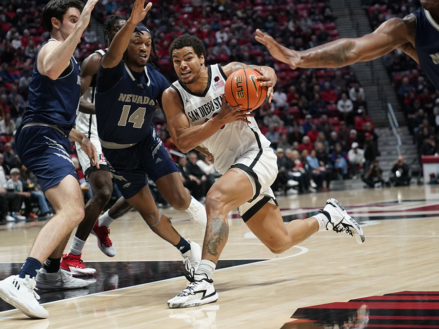 Nevada San Diego St Basketball matt bradley