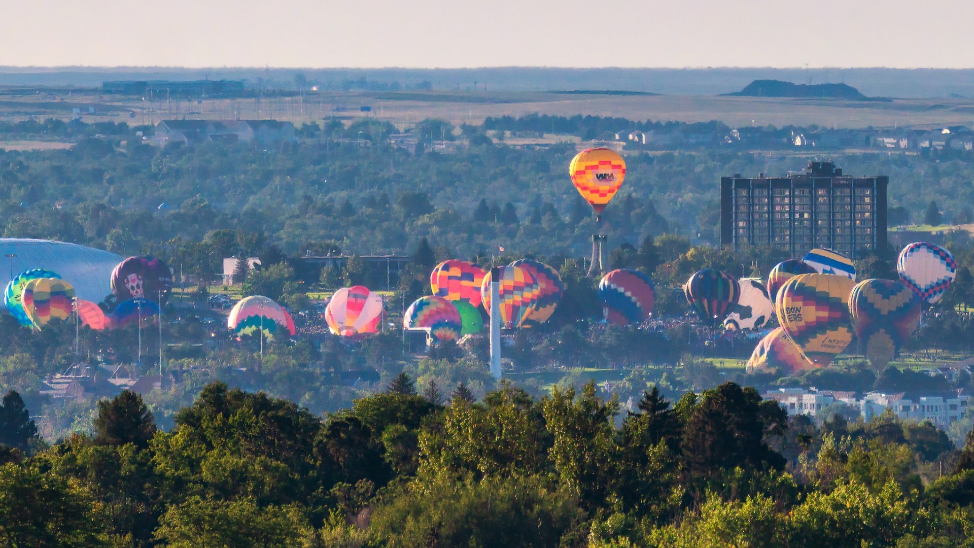 Labor Day Lift Off balloons