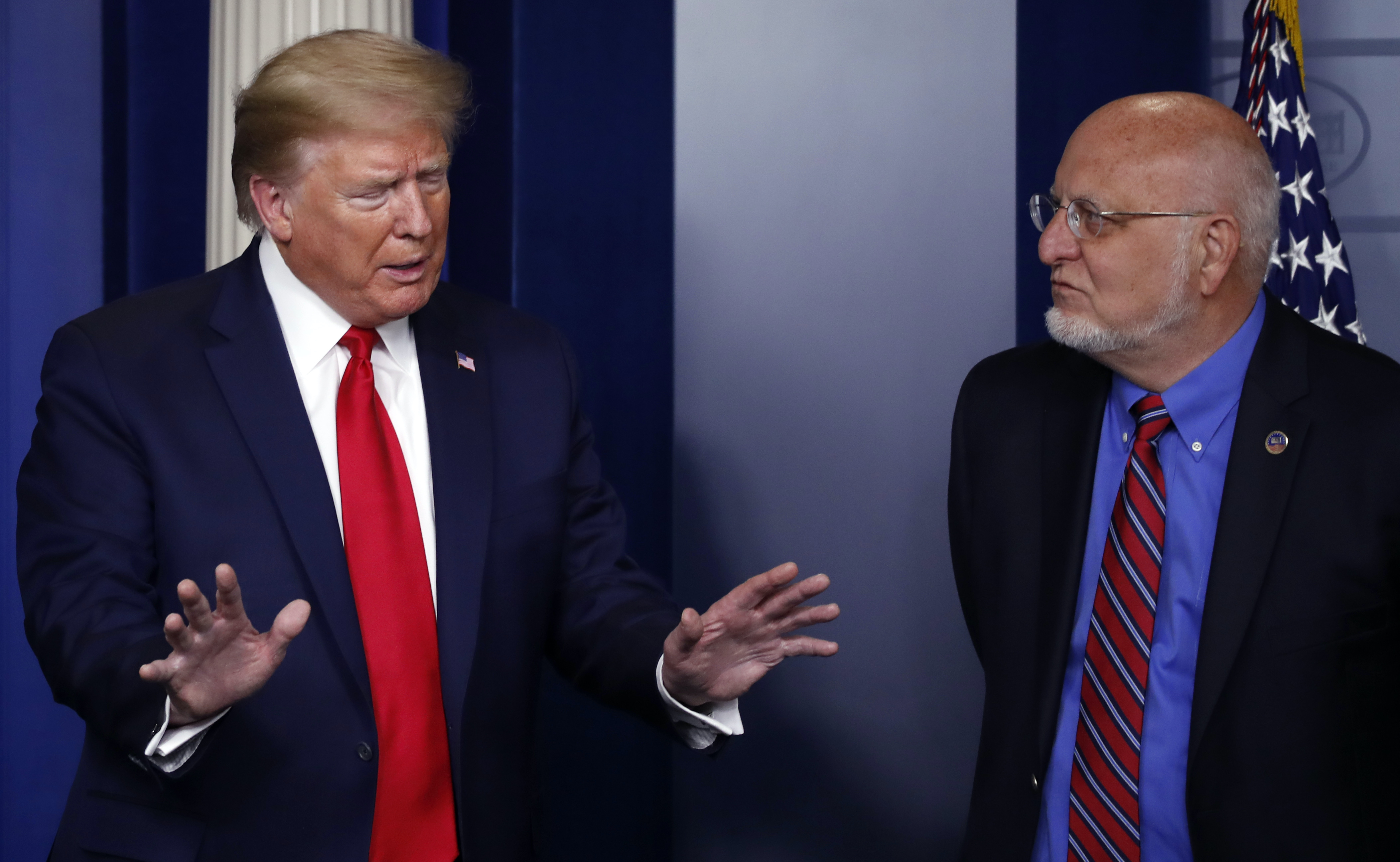Trump claims CDC head was misquoted about 2nd coronavirus wave