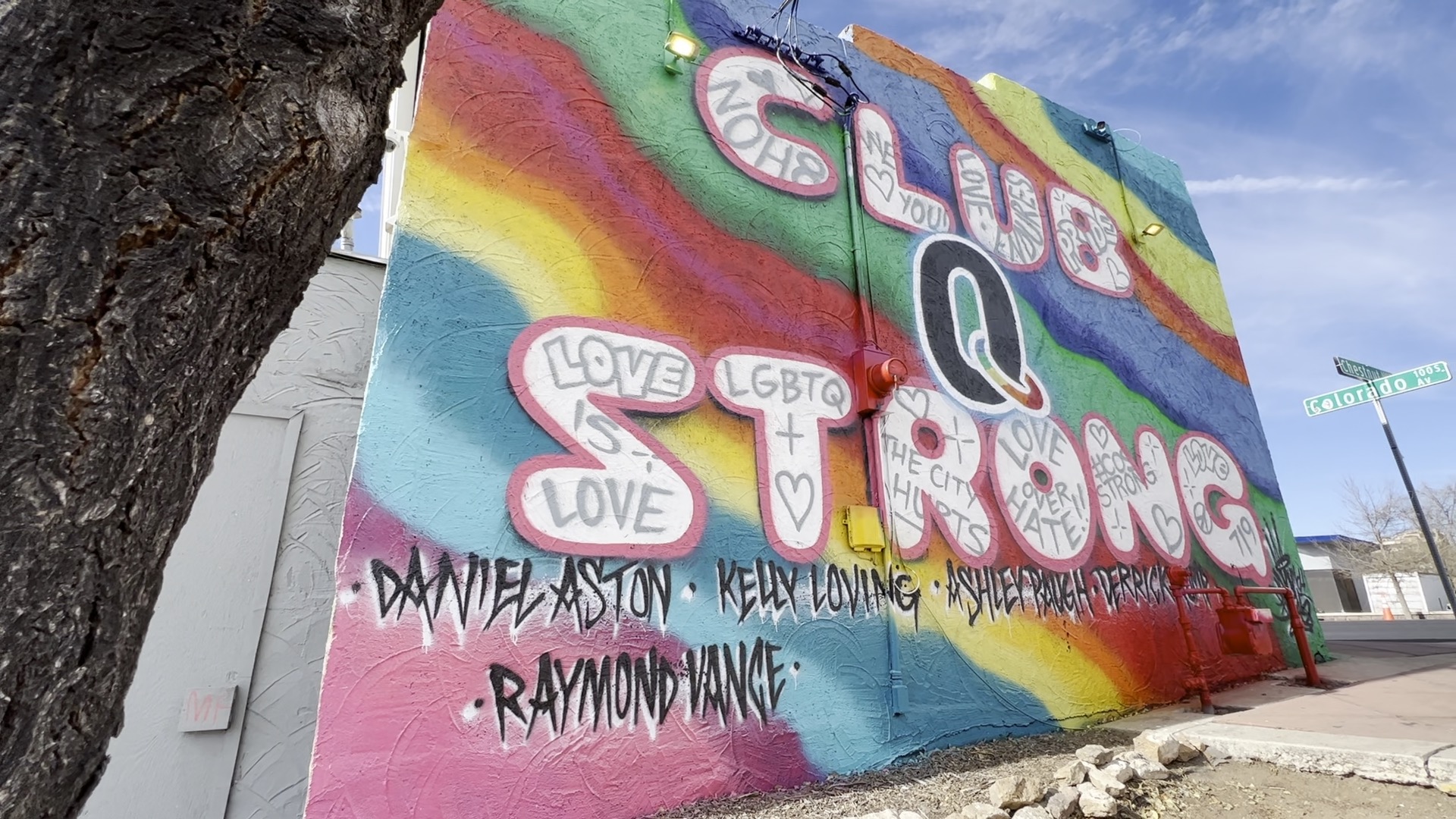 Local artist spray paints %22Club Q Strong%22 mural.jpg