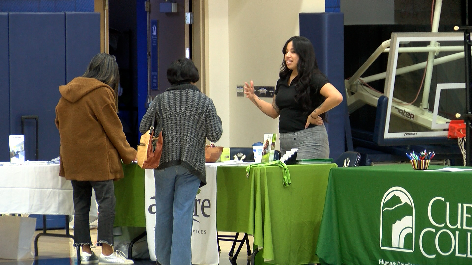There were all sorts of mental health resources all under one roof at the Support SLO Community Resource Fair in San Luis Obispo organized by Aspire Counseling Services.