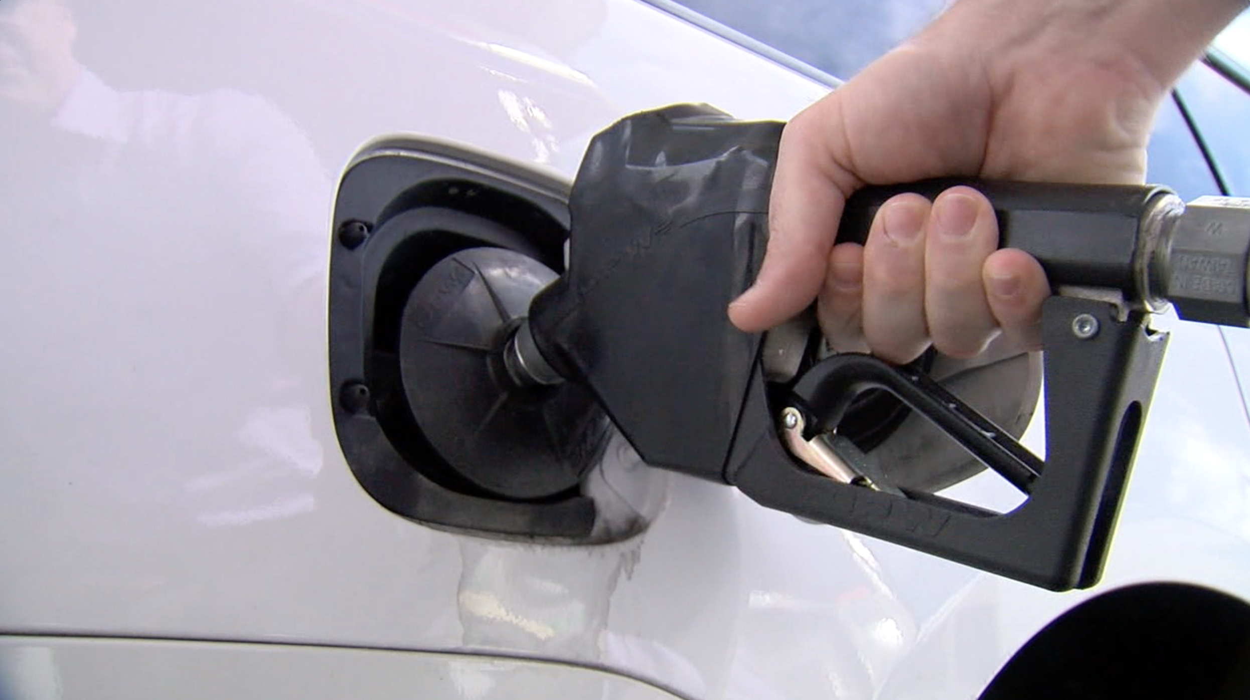 KNXV Gas Tax Pump Driving Road Generic